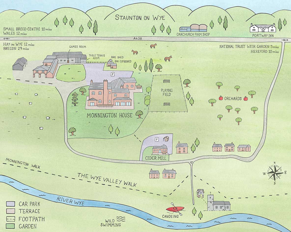 Monnington-House-Map_FINAL_WEB Grounds Illustration