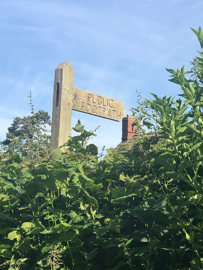 So many footpaths and walking trails in Monnington on Wye