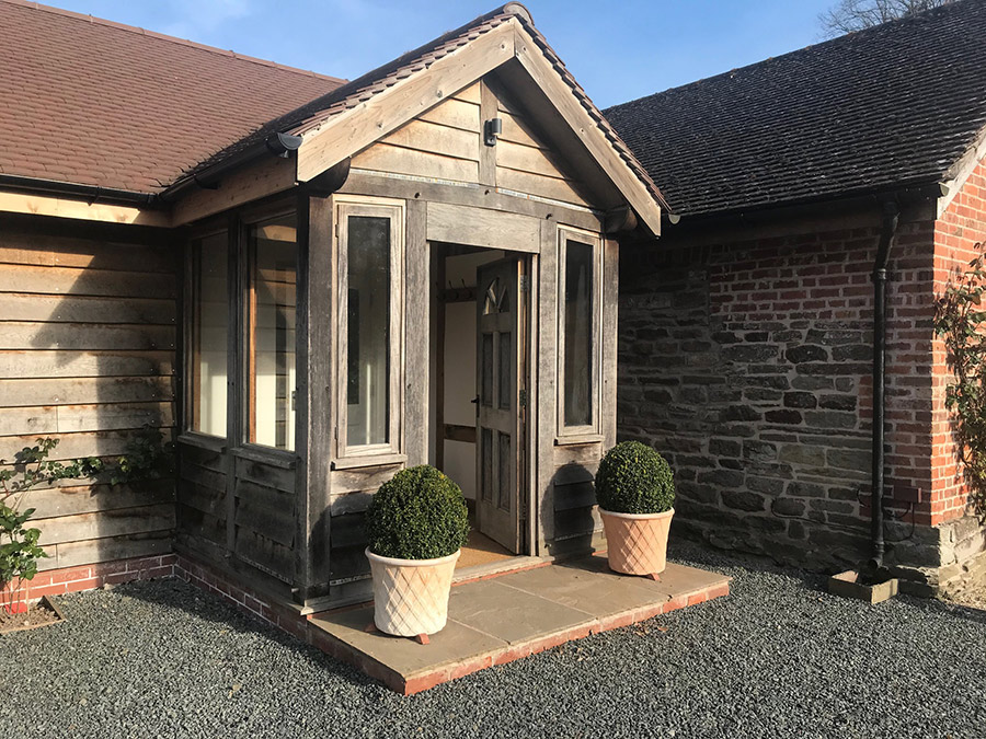 The Cider Mill is a spacious family holiday cottage with three bedrooms. It has an enclosed garden and ample private parking | Monnington House and Cottages, Herefordshire