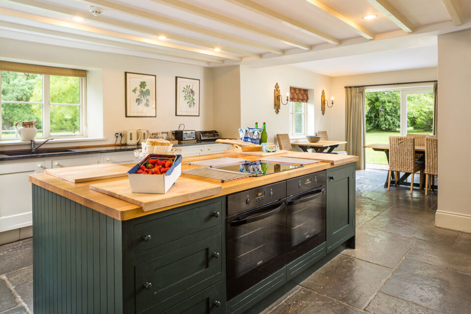 Large luxury holiday accommodation with gardens and social space for group bookings and family holidays | Monnington House and Cottages, Herefordshire