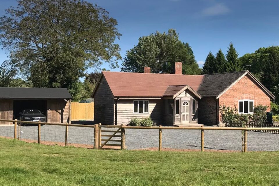 The Cider Mill is a spacious family holiday cottage with three bedrooms. It has an enclosed garden and ample private parking | Monnington House and Cottages, Herefordshire