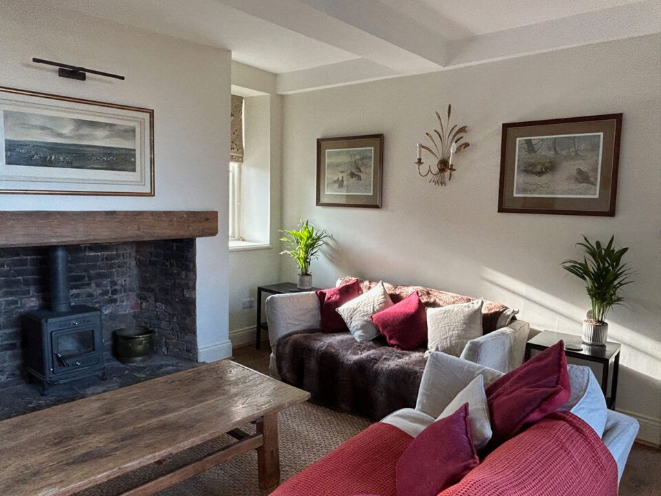 TV room at Monnington House
