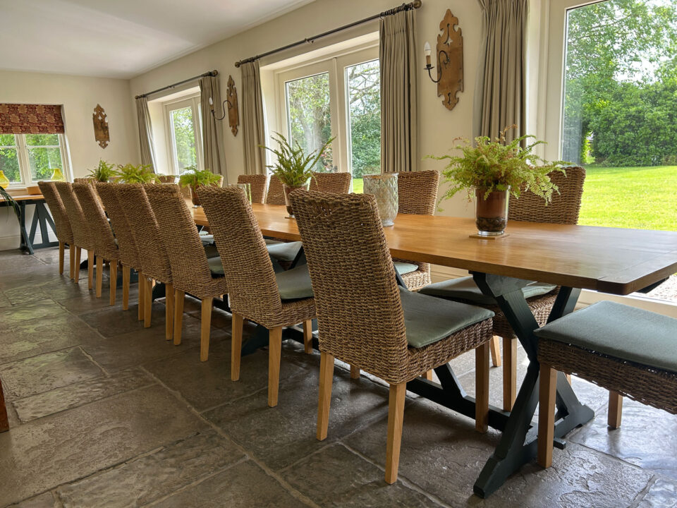 Dining Room - Large Holiday House Herefordshire, Sleeps 12-24